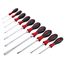 10-Piece SoftFinish XHeavy Duty Slotted & Phillips Screwdriver Set