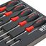 10-Piece SoftFinish XHeavy Duty Cushion Grip Screwdriver Tray Set