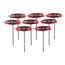 8-Piece SoftGrip Dual Drive Ball End Hex T-Handle Set, Metric, 54095