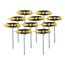 10-Piece SoftGrip Dual Drive Ball End Hex T-Handle Set, Inch, 54097