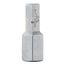Hex Screwdriver Insert Bit, 3/8" Hex, 1/4" Drive, 1" OAL, 71356