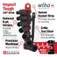 8-Piece, 3/8" Drive Impact Socket Set - SAE