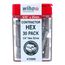 Hex Screwdriver Insert Bit, 5/32" Hex, 1/4" Drive, 72509