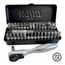 Hex, Phillips, Slotted, Square & Torx Screwdriver Insert Bit Set, 74996