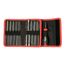 Phillips, Slotted, Square & Torx Screwdriver Insert Bit Set, 76099