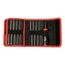Phillips, Slotted, Square & Torx Screwdriver Insert Bit Set, 76099