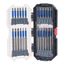 24-Piece TerminatorBlue Impact Bit Set w/ GoStack Case