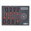 45-Piece Knife Maintenance Magnetic Workstation Tray Set