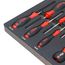 45-Piece Knife Maintenance Magnetic Workstation Tray Set