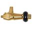 1/8" Windsor One-Pipe Steam Thermostatic Radiator Valve w/ Built-In Vacuum Breaker & Maid-O-Mist Air Vent (Unlacquered Brass)