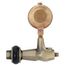 1/8" Windsor One-Pipe Steam Thermostatic Radiator Valve w/ Built-In Vacuum Breaker & Maid-O-Mist Air Vent (Natural Brass)