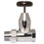 1-1/4" NPT Windsor Full Bore Gate Valve for Steam & Hydronic Systems (Chrome)