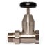 1-1/4" NPT Windsor Full Bore Gate Valve for Steam & Hydronic Systems (Satin Nickel)