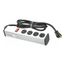 4 Outlets, 120 Volts, 20 Amps, 6 ft Cord, Power Outlet Strip, ULB420-6
