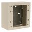 4-3/4" Long x 4-3/4" Wide x 2-3/4" High, Rectangular Raceway Box, V2444-2