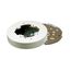 5-1/2" Dia. Solid Base Fixture Box Fitting (White)