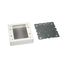 Double-Gang Shallow Switch & Receptacle Device Box Fitting (White)