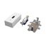15A, 125V Single-Pole Switch & Box Fitting for 500 & 700 Raceways (Ivory)