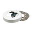 4-3/4" Dia. Open Base Extension Box Fitting (Ivory)