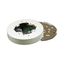 5-1/2" Dia. Solid Base Fan Box Fitting (Ivory)