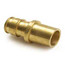ProPEX Red Brass Fitting Adapter, 1/2" PEX x 1/2" Copper