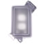 1-Gang Extra-Duty While-In-Use Weatherproof Cover (Frosted Plastic)
