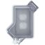 1-Gang Shallow Extra Heavy-Duty While-In-Use Weatherproof Cover (Clear)