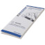Self Laminating Transparent Vinyl Wire Marker Booklet, Marking Area: 1" x 1" (30)