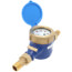 3/4" NPT Multi-Jet Brass Water Meter, Max. 30 GPM