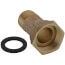 1" Male NPT x 1-1/4" NPSM Water Meter Coupling (Lead Free)