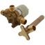M-pact Valve, Wallmount Tub Filler 1/2" CC/IPS, WMV130CIS