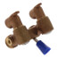 Washing Machine Valve, Solder End Bronze w/ Lever