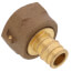 1/2" Expansion PEX X 3/4" FIP Brass Water Meter Coupling (Lead Free)