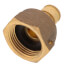 1/2" Expansion PEX X 3/4" FIP Brass Water Meter Coupling (Lead Free)