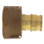 3/4" Expansion PEX X 1" FIP Brass Water Meter Coupling (Lead Free)