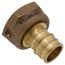 1" Expansion PEX X 1-1/4" FIP Brass Water Meter Coupling (Lead Free)