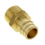 3/4" Expansion PEX x 3/4" NPT Male Adapter (Lead Free Brass)