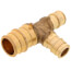 3/4" x 1/2" x 1/2" Expansion PEX Reducing Tee (Lead Free Brass)