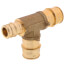 3/4" x 1/2" x 3/4" Expansion PEX Reducing Tee (Lead Free Brass)