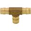 1/2" Expansion PEX Tee (Lead Free Brass)