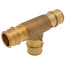 3/4" Expansion PEX Tee (Lead Free Brass)