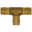 1" Expansion PEX Tee (Lead Free Brass)