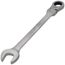 Flex Head 12-Point Ratcheting Combination Wrench Set with Pouch, 15-Piece (1/4-1")