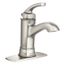 Hensley (MB) 1 Handle High Arc Bathroom Faucet, WS84414MSRN (Spot Resist Brushed Nickel)