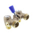 Washing Machine Valve Bronze w/ Lever, MIP Inlet
