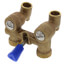 Washing Machine Valve, Solder End Bronze w/ Lever