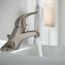 Adler Spot Resist Brushed Nickel 1 Handle Low Arc Bathroom Faucet, WSL84502SRN