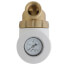 50 Micron Reusable Spin-Down Sediment Water Filter w/ Scraper, 1" MNPT, 3/4" FNPT (20 GPM)