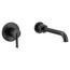 Cia Matte Black 1 Handle Tub Filler, WT6221BL