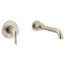 Cia Brushed Nickel 1 Handle Tub Filler, WT6221BN
